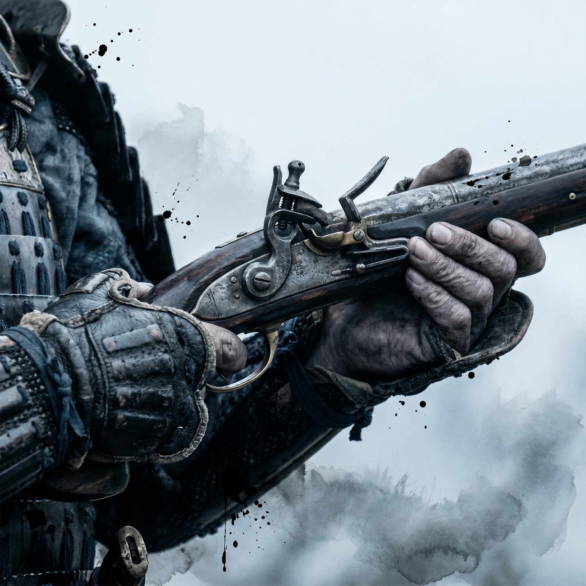 長篠の戦い - 手元クローズアップ